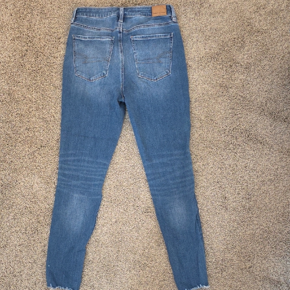 American Eagle Outfitters Medium Blue Skinny Jeans - Picture 5 of 6